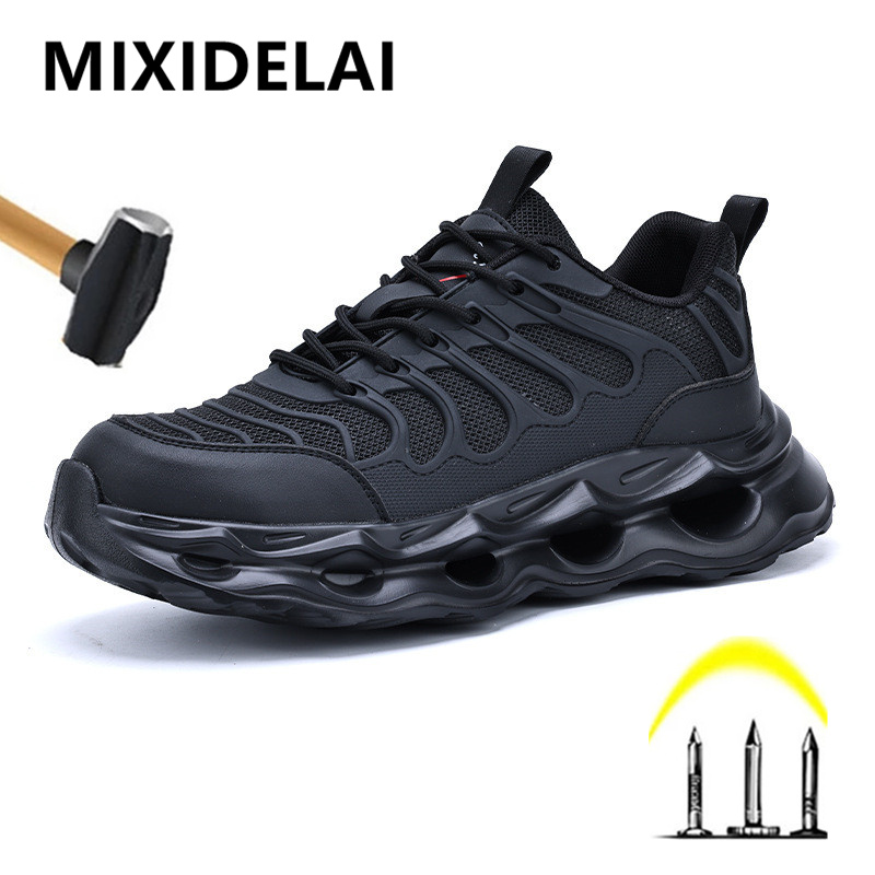 Sneaker Care - Fashion Sneakers Safety Shoes Men Lightweight