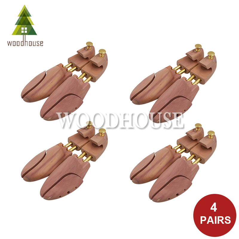 4-PACK Men's and Women's Twin  – обзор и цена Shoe Tree Cedar