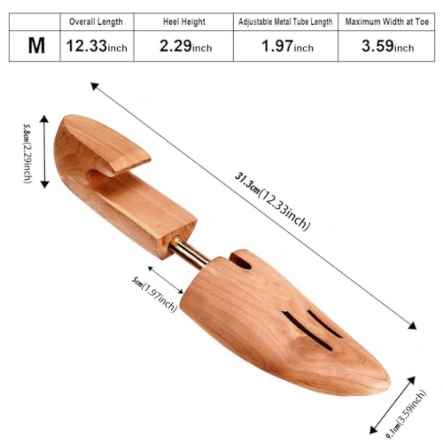 Cedar Space Wooden Shoe Stretc – обзор и цена Shoe Tree Cedar