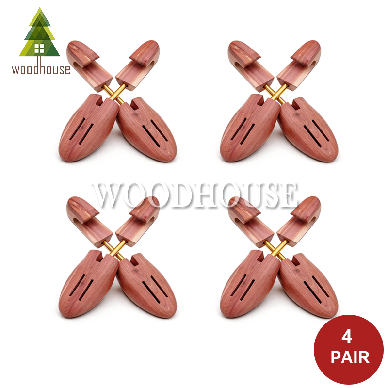 4-PACK Men's and Women's Singl – обзор и цена Shoe Tree Cedar