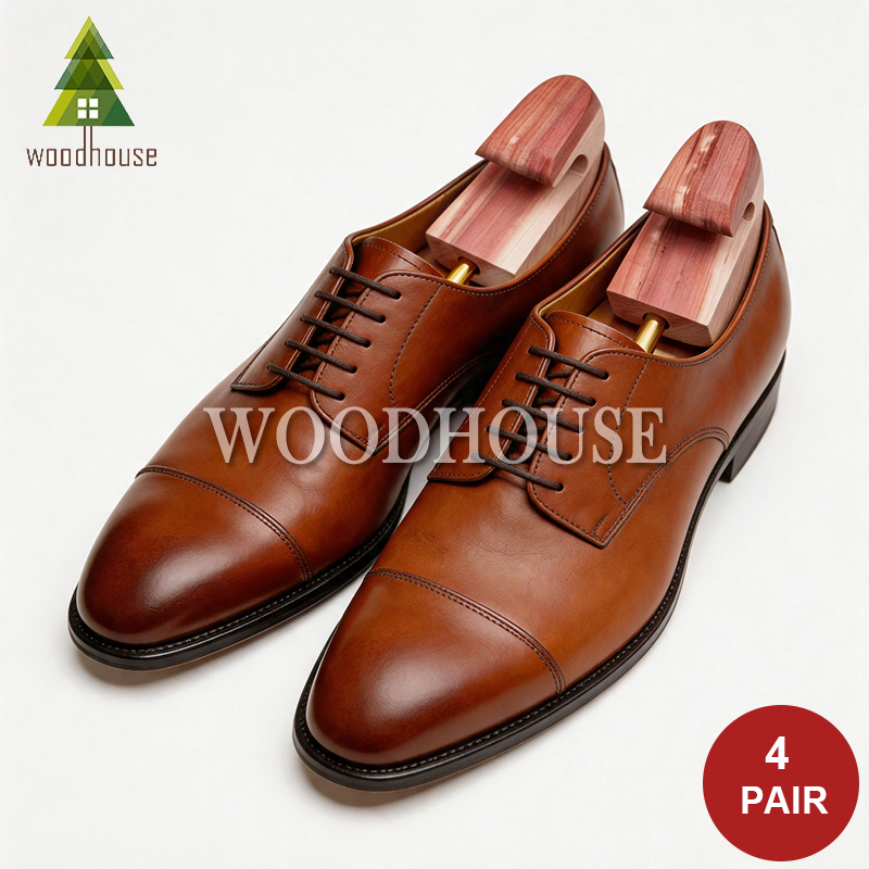 4-PACK Men's and Women's Singl – обзор и цена Shoe Tree Cedar