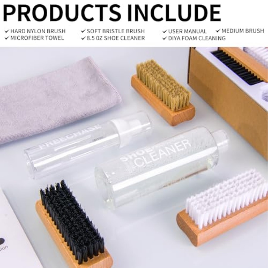 Shoe Cleaner Kit for Sneaker - – обзор и цена White Sneaker Care Kit