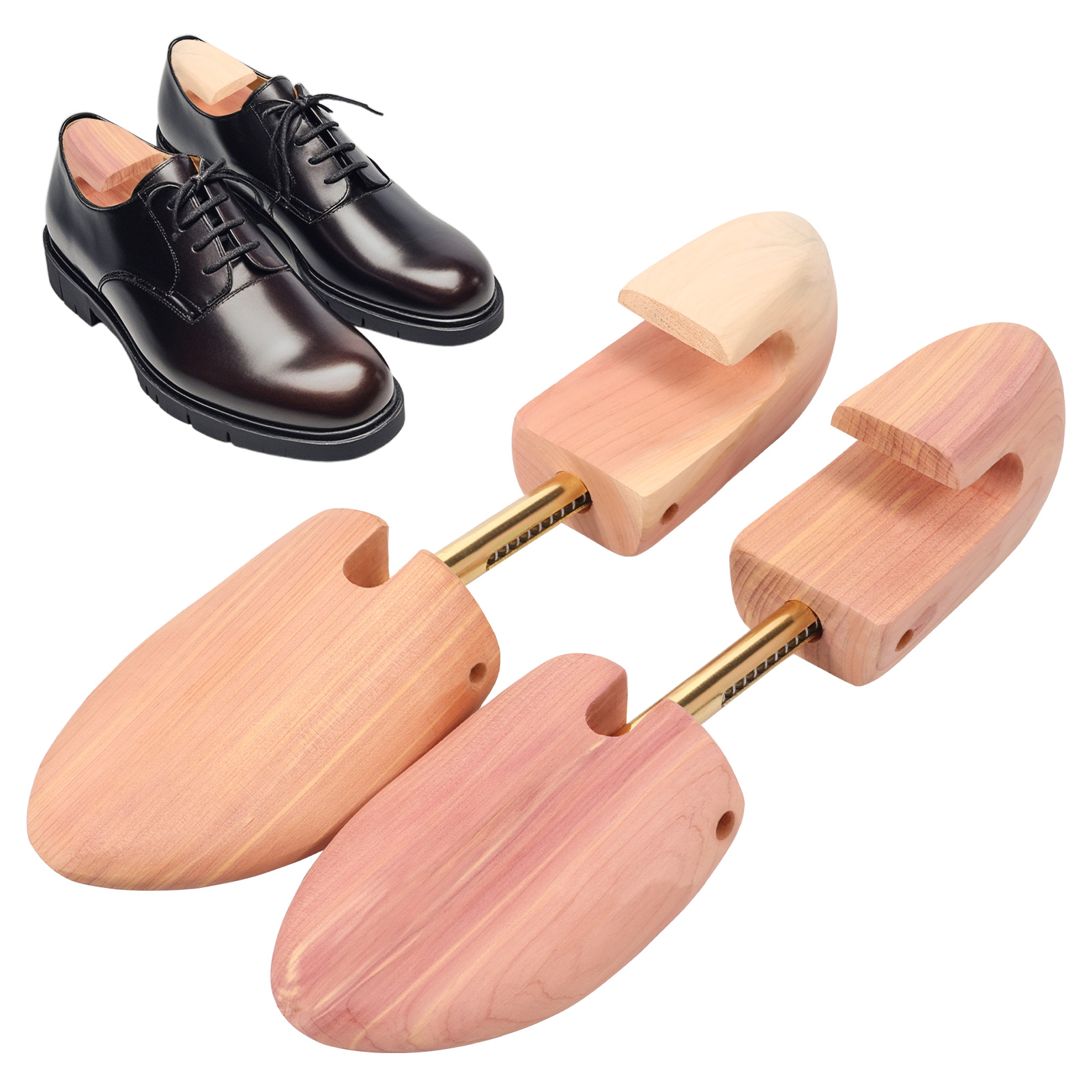 2Pcs Cedar Shoe Trees for Men  – обзор и цена Shoe Tree Cedar