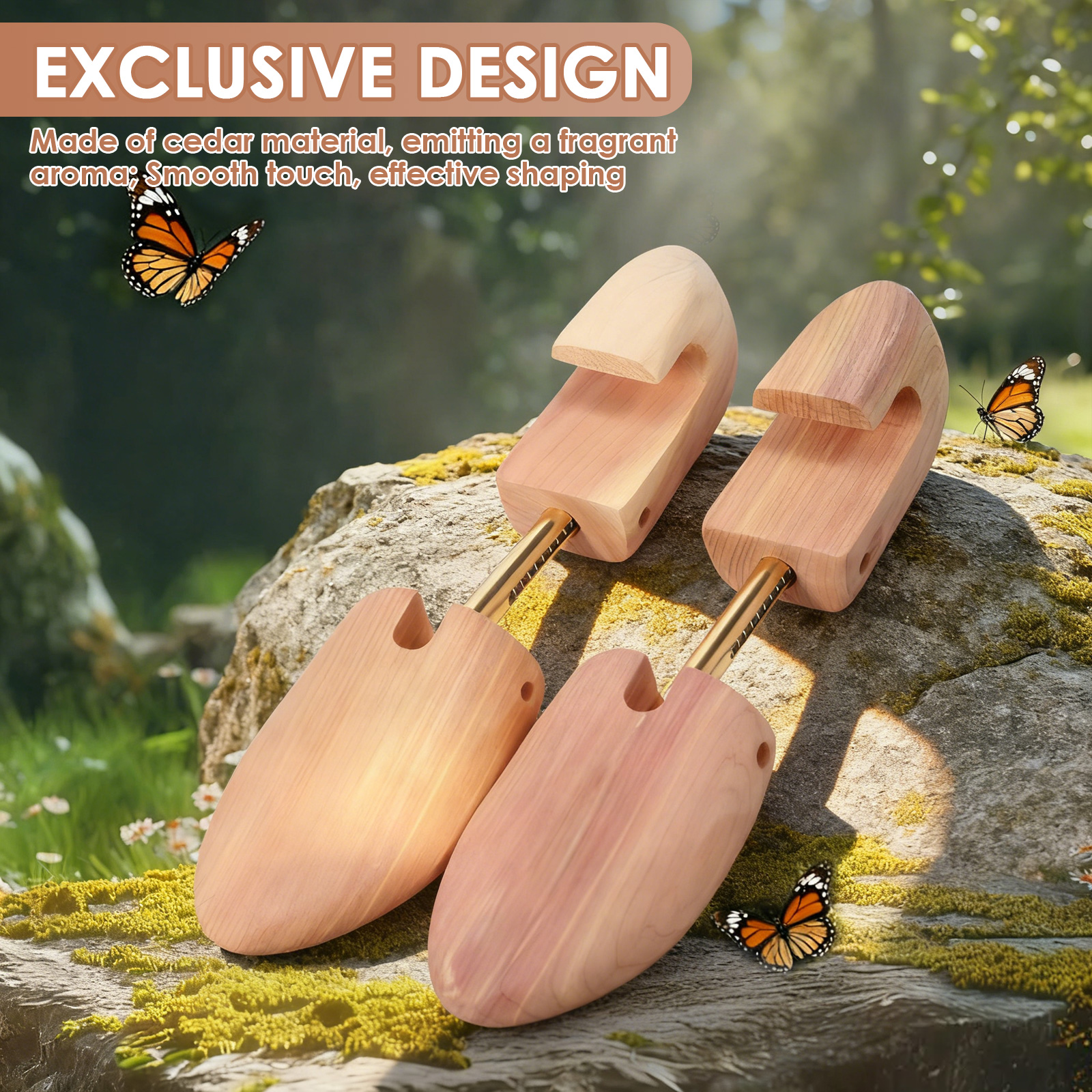 2Pcs Cedar Shoe Trees for Men  – обзор и цена Shoe Tree Cedar