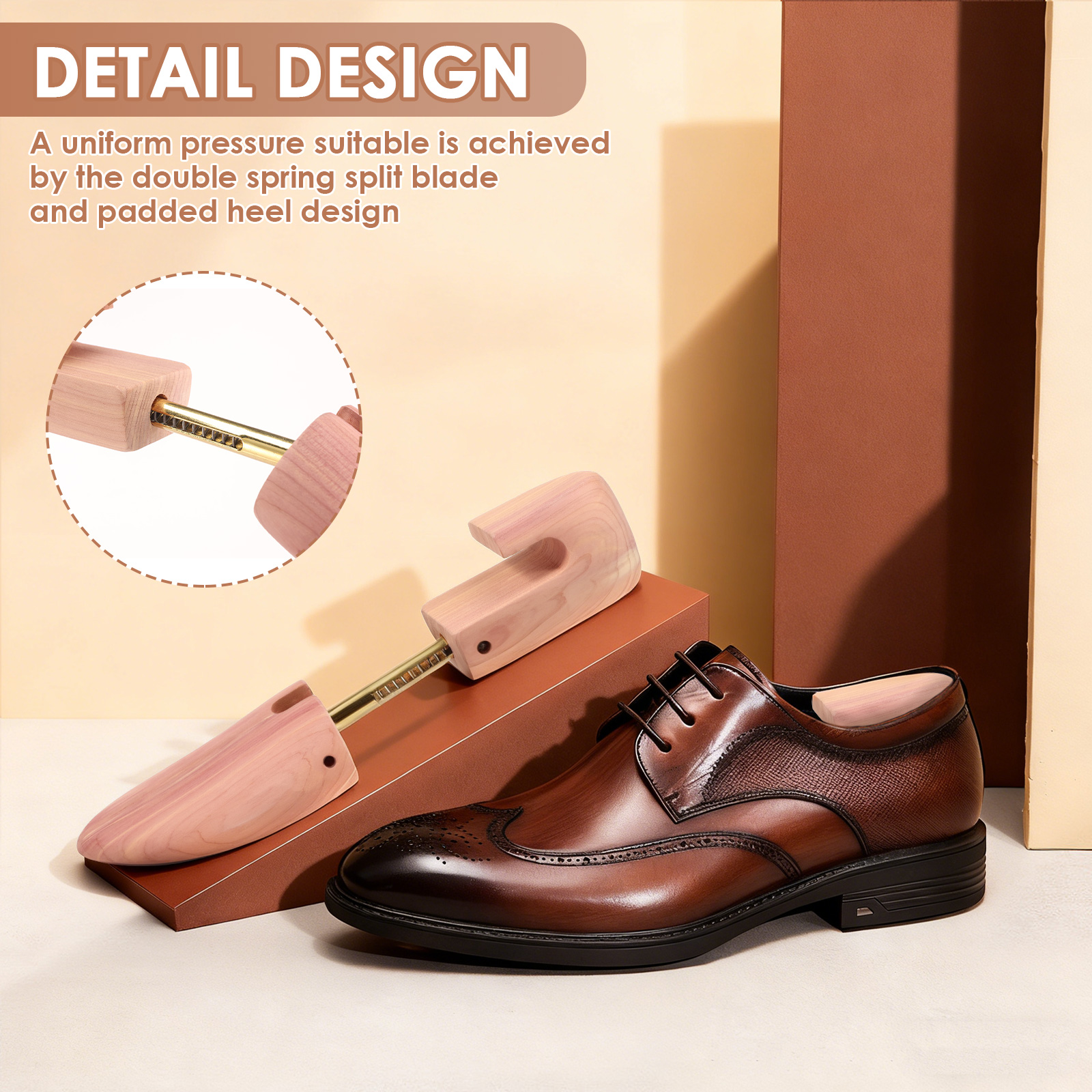 2Pcs Cedar Shoe Trees for Men  – обзор и цена Shoe Tree Cedar