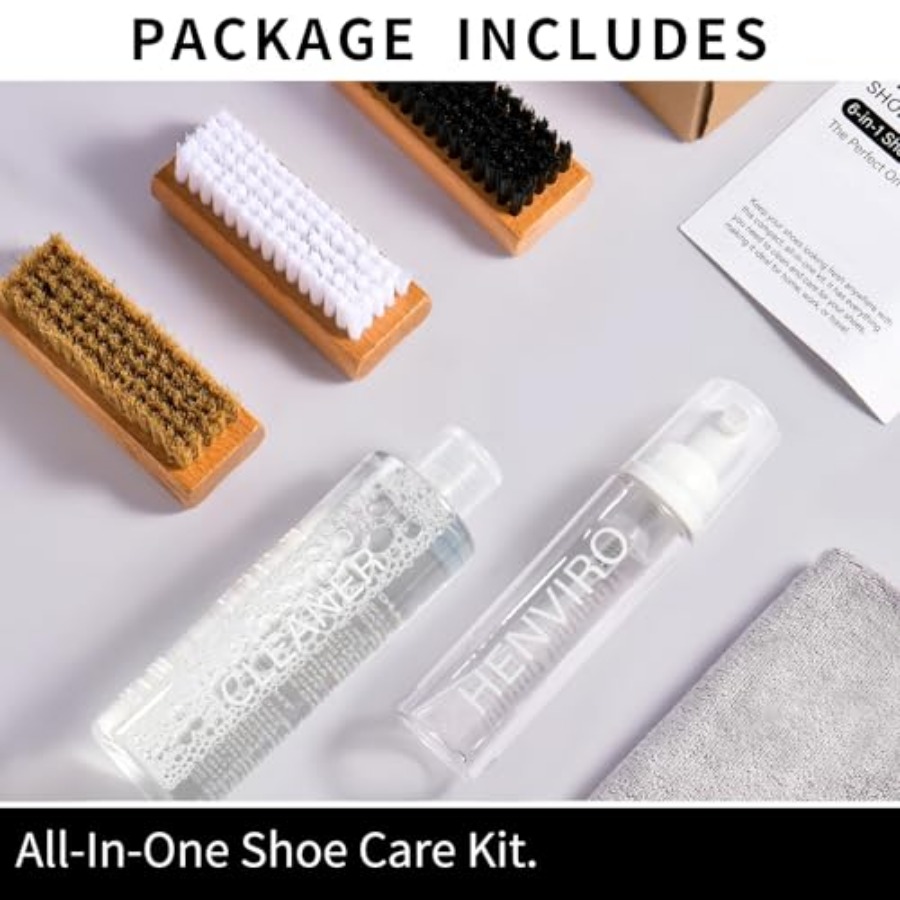 Shoe Cleaner Kit for Sneaker - – обзор и цена White Sneaker Care Kit